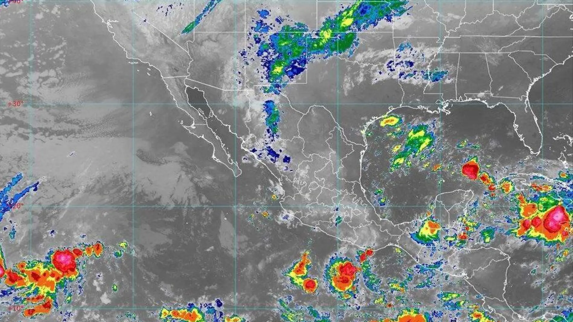 Lluvias en la República Mexicana